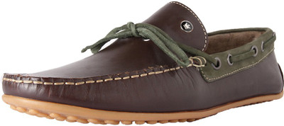 

Louis Philippe Boat Shoes For Men(Maroon