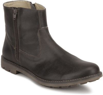 

Knotty Derby Dolohov Zip Boots For Men(Brown, Dark brown