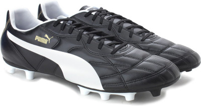 

Puma SX9009G Football Studs For Men(Black, Black-white
