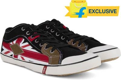 Lee Cooper Men Mid Ankle Canvas Sneakers