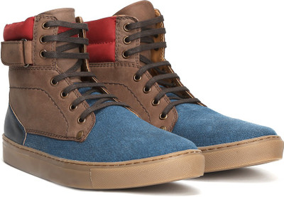 

Ruosh Genuine Leather Boots For Men(Blue