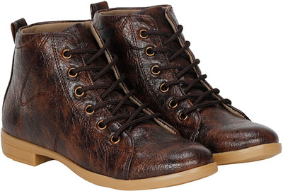 

Kraasa Decent Boots For Women(Brown