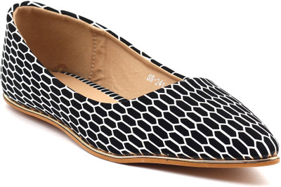 

Shuberry Bellies For Women(White, Black and white