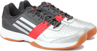 

ADIDAS TORUS II INDOOR Indoor Shoes For Men(Grey, Silver, Silvmt/dgsogr/scarle