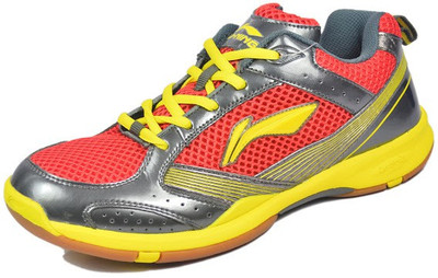 

Li-Ning Star Badminton Shoes For Men(Multicolor, Grey
