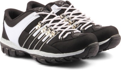 

Golden Sparrow Running Shoes For Men(White, Brown), Black