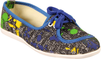 

Azores Canvas Shoes For Women(Blue)