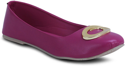 

Get Glamr Lita Flats Bellies For Women(Pink