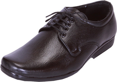 

Shoebook Black Formal Lace Up Shoes For Men(Black