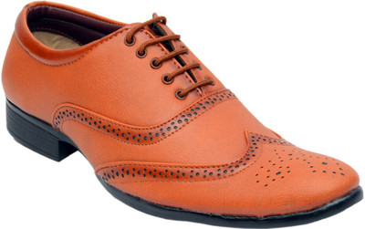 

Braavosi Royal Brogues Derby For Men(Tan)