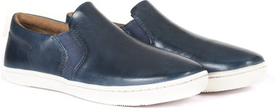 

WROGN Genuine Leather Sneakers For Men(Blue
