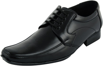 

LeatherKraft Lace Up For Men(Black