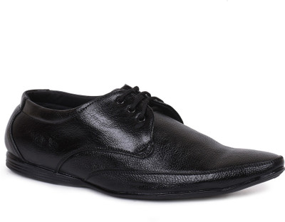 

Rozo Black Formal Lace Up Shoes For Men(Black)