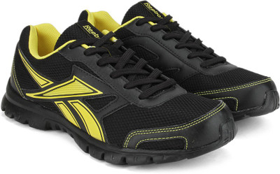 REEBOK TRANSIT RUNNER LP Men Running Shoes For Men(Black, Black/yellow