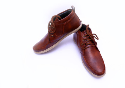 

AMJ Bmw-Long Brown Casuals For Men(Brown, Tan