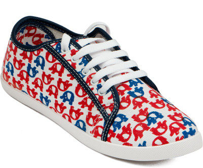 

Asian Casuals For Women(Red, Red