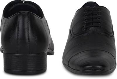 Kielz Kielz Black Lasc up Stylish Formal Shoes Corporate Casuals