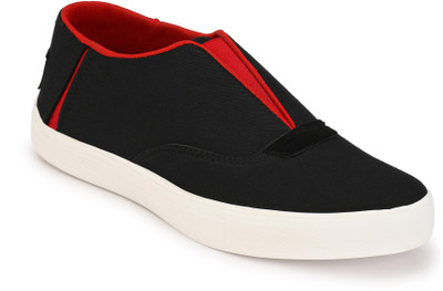 

Shoe Smith Canvas Shoes For Men(Black, Red