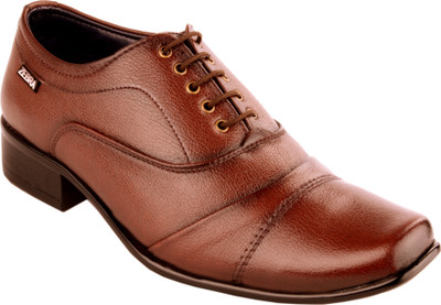 

Zebra Light Lace Up Shoes For Men(Tan