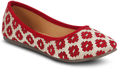 

Get Glamr Designer Bellies For Women(Red