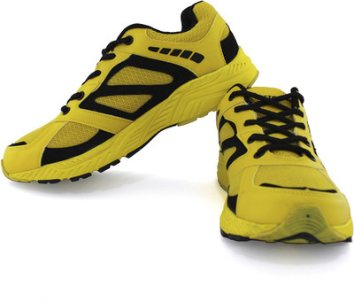 Vector X Sports Shoes For Men(Yellow, Black) available at flipkart for Rs.1499