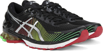 

Asics GEL-KINSEI  Running Shoes For Men(Multicolor, Black/silver/red