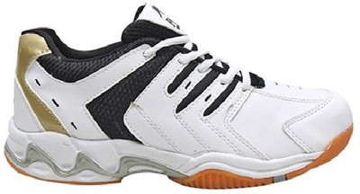 

Aryans Sparky Badminton Shoes For Men(White