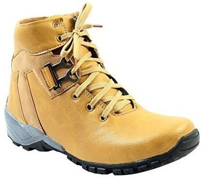 

LeatherKraft Boots For Men(Beige