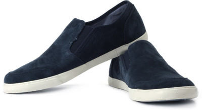 

Clarks Torbay Slipon Loafers For Men(Navy, Dark navy su