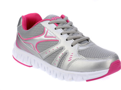 

Sparx SL-79 Running Shoes For Women(Silver, Pink, Silverpink