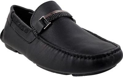 

Mochi J Fontini Loafers For Men(Black, 11;black