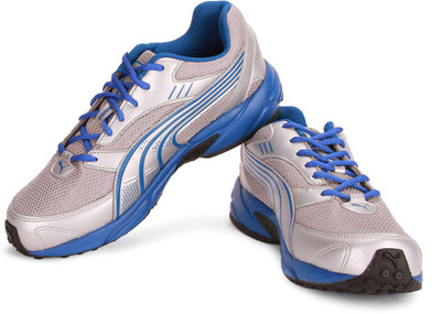 

Puma Pluto-DP Men Running Shoes For Men(Grey, Puma silver snorkel blue