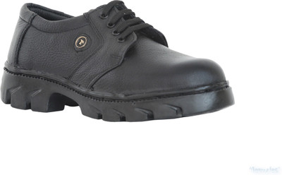 

Tek Tron Dollar Safety Lace Up Shoes For Men(Black