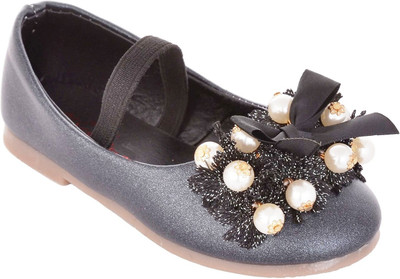 

Glinchy Synthetic Black Comfortable Embroidery Bellies For Women(Black