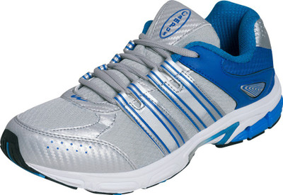 

Campus Logan Running Shoes For Women(Silver, Blue)