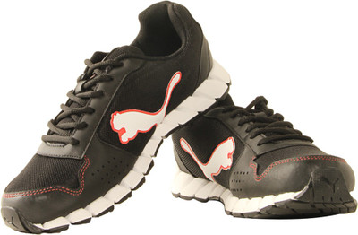 

Puma Running Shoes For Men(Black, Black-white-high risk red