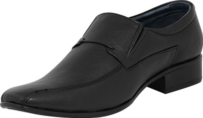 

Dokmen Black Formal shoes for Men Slip On For Men(Black