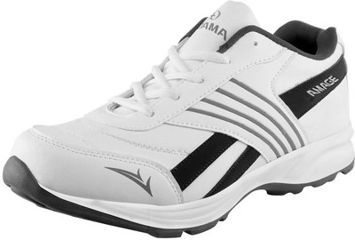 

Amage Running Shoes For Men(White, White grey