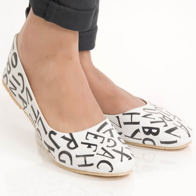 

Al Artz Hand Painted Shoes Funky Casual Ballerina For Women(Multicolor, Multicolor006