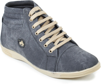 

Footrest Casual Shoes For Men(Grey, Black