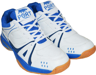 

Port Activa Badminton Shoes For Men(White