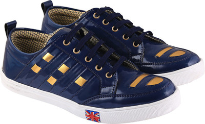 

Go India Store Sneakers For Men(Blue, Yellow