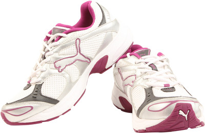 

Puma Axis II Wn-s Ind Running Shoes For Women(White, Pink