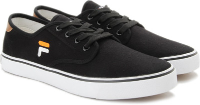 

Fila NACIO Canvas Shoes For Men(Black, Blk/cam/lt org