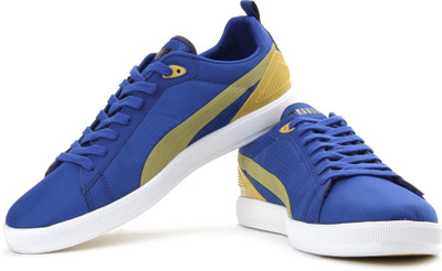 

Puma Ftr Suede Lo Core + Sneakers For Men(Blue, 05;limoges;ceylon yellow