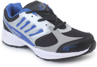 

Touchwood Viber Black/Grey Sports Running Shoes For Men(Black, Grey