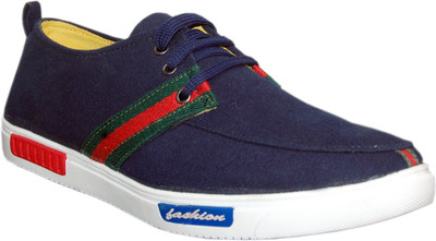 

Hedgehog Canvas Shoes For Men(Blue