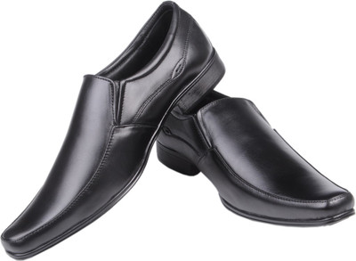

Azzaro Black GENUINE LEATHERHippy Slip On Shoes For Men(Black