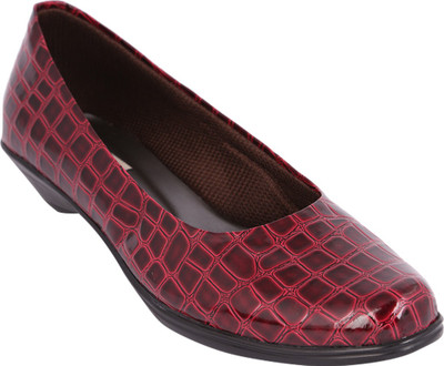 73% OFF on Indulgence Trendy Officewear Bellies For Women(Maroon)