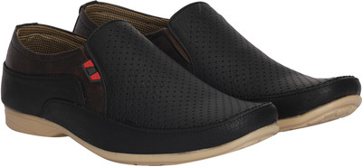 

Knight Ace 058 Loafers For Men(Black)